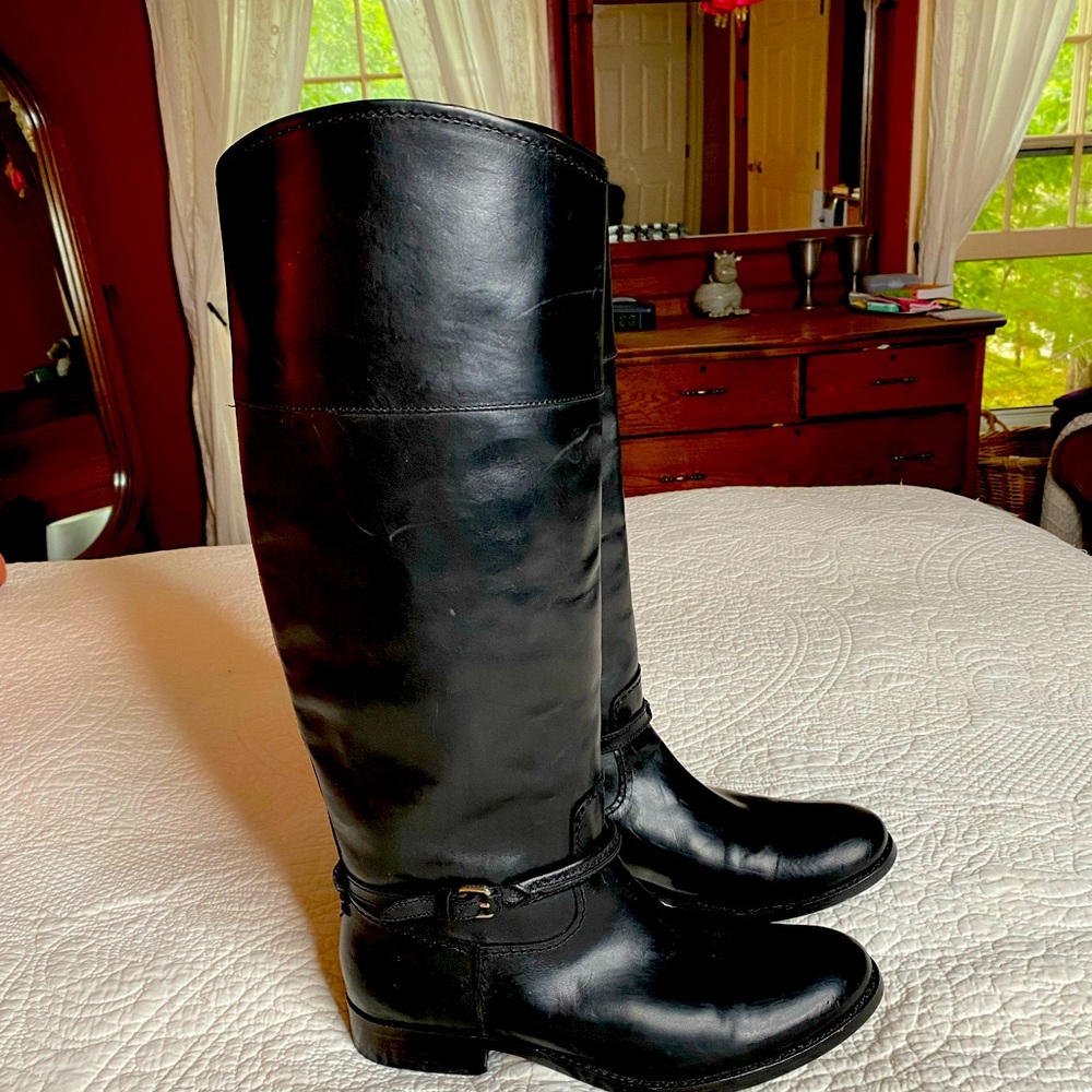 Frye pull on riding boots 7 1/2